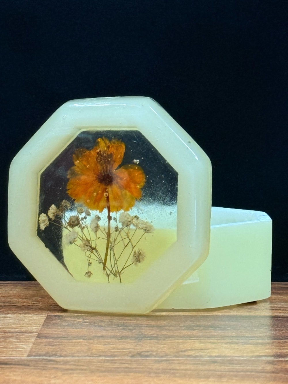 DESIGN GIFTS INTERNโL INC. Floral Jewelry/Trinket Box